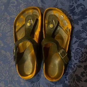 * Birkenstock Gizah black 38 women's